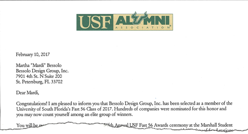 USF Fast 56 Award--and the winner is?